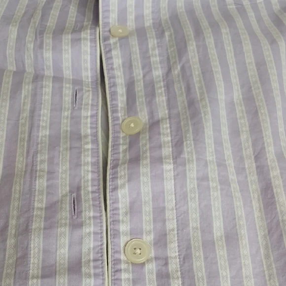 Ralph Lauren Purple Striped Pajama Set - Picture 6 of 6
